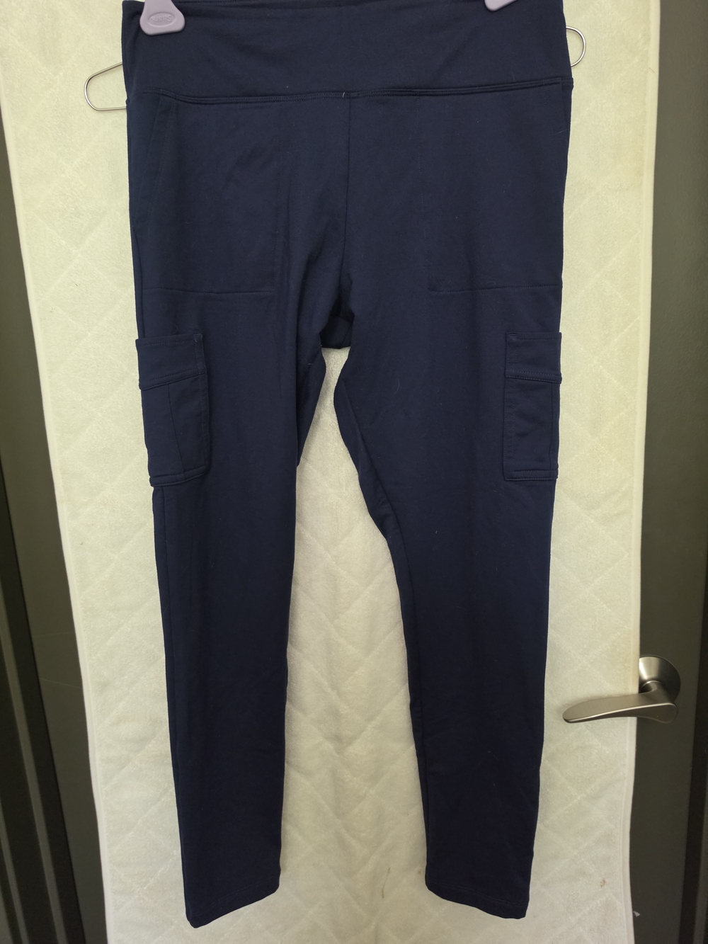 Victoria's Secret (Pink) Navy Leggings With Function Cargo Pockets